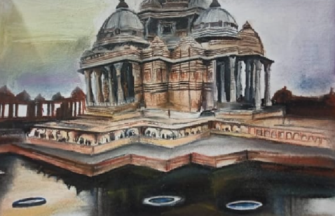 Guardian of Peace – An Ornate Spiritual Illustration