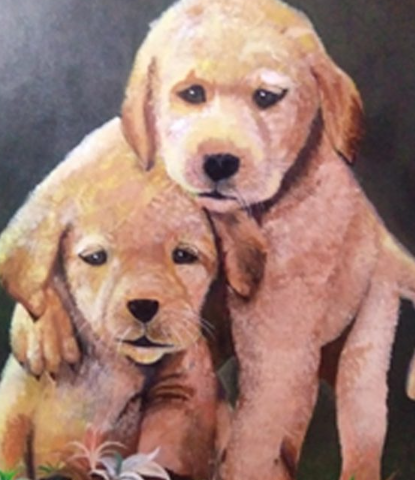 A Puppy’s Embrace